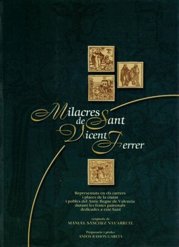 Portada del libro de MILACRES DE SANT VICENT FERRER