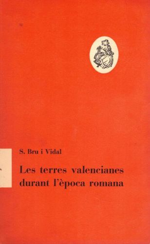 Portada del libro de LES TERRES VALENCIANES DURANT L'EPOCA ROMANA