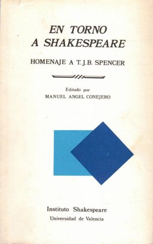 Portada del libro de EN TORNO A SHAKESPEARE. HOMENAJE A T.J.B. SPENCER