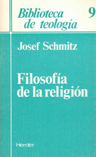Portada del libro de FILOSOFIA DE LA RELIGION