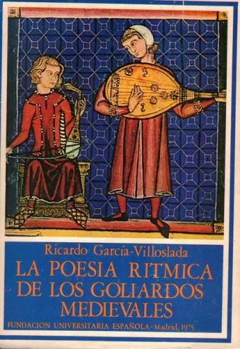 Portada del libro de LA POESIA RITMICA DE LOS GOLIARDOS MEDIEVALES