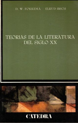 Portada del libro de TEORIAS DE LA LITERATURA DEL SIGLO XX