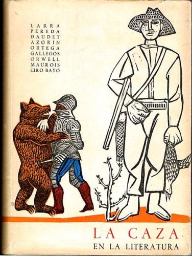 Book cover from LA CAZA EN LA LITERATURA.