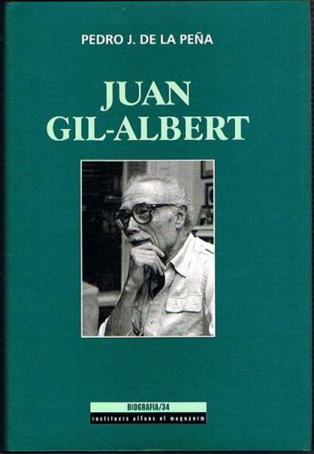 Portada del libro de HOMENAJE A JUAN GIL-ALBERT.