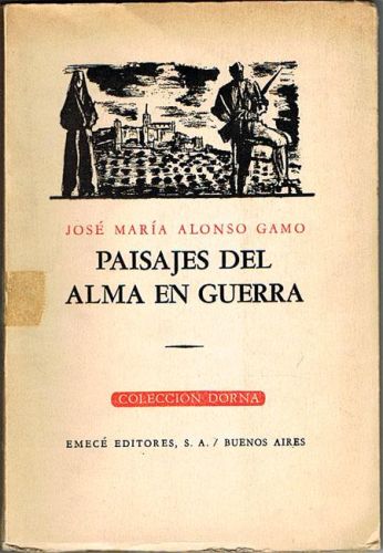 Portada del libro de PAISAJES DEL ALMA EN GUERRA.