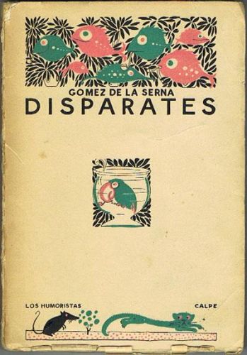 Portada del libro de DISPARATES.