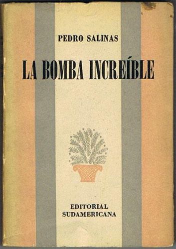 Portada del libro de LA BOMBA INCREÍBLE. Fabulación.