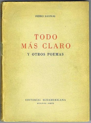 Portada del libro de TODO MÁS CLARO Y OTROS POEMAS.