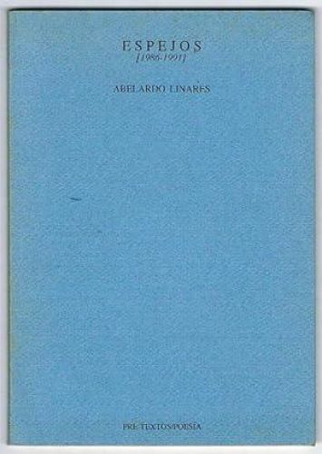 Portada del libro de ESPEJOS (1986-1991).