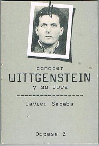 Portada del libro de CONOCER WITTGENSTEIN Y SU OBRA.