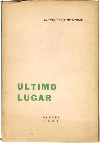 Portada del libro de ÚLTIMO LUGAR.
