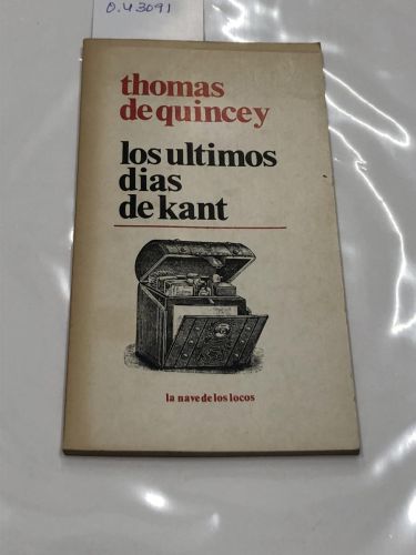 LOS ULTIMOS DIAS DE KANT