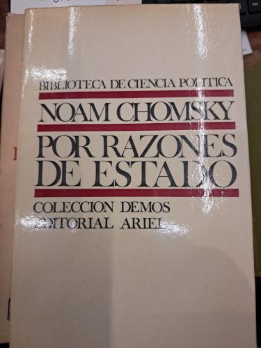 POR RAZONES DE ESTADO 