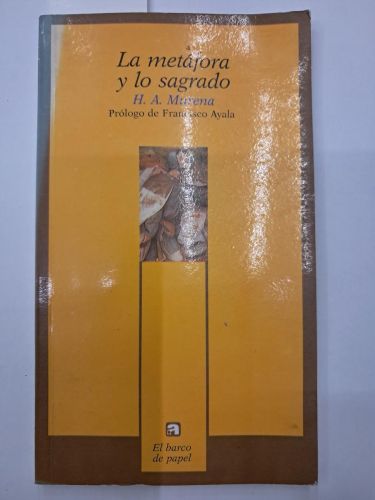 LA METAFORA Y LO SAGRADO 