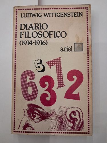 Portada del libro de DIARIO FILOSOFICO (1914-1916)