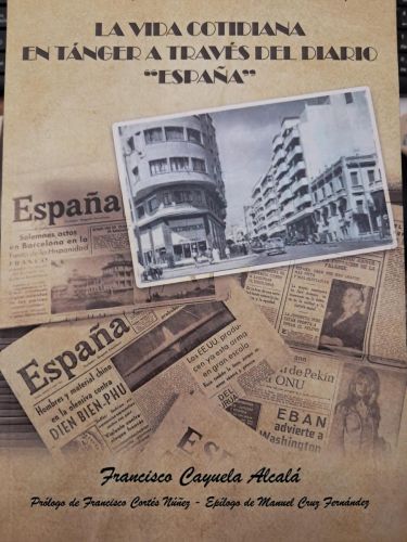 Portada del libro de LA VIDA COTIDIANA EN TANGER A TRAVES DEL DIARIO ESPAÑA