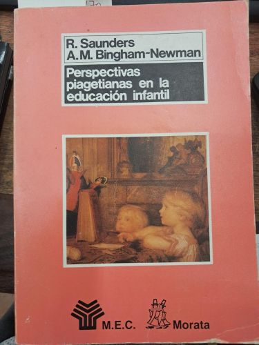 Portada del libro de PERSPECTIVAS PIAGETIANAS EN LA EDUCACION INFANTIL 