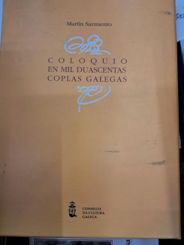 Portada del libro de COLOQUIO EN MIL DUASCENTAS COPLAS GALEGAS 