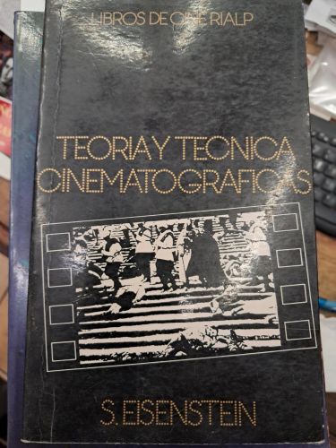 Portada del libro de TEORIA Y TECNICA CINEMATOGRAFICAS 