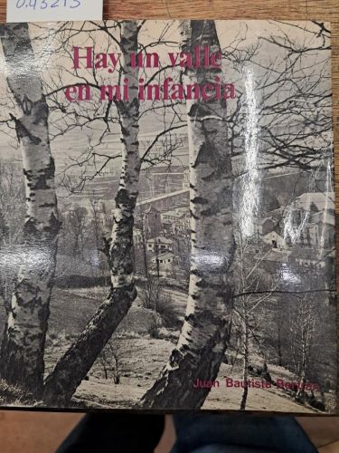 Portada del libro de HAY UN VALLE EN MI INFANCIA 