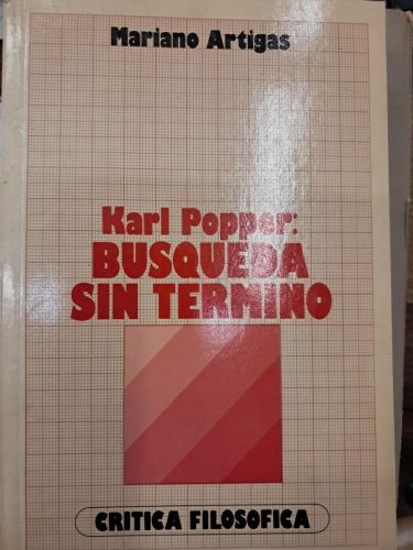 Portada del libro de KARL POPPER BUSQUEDA SIN TERMINO 