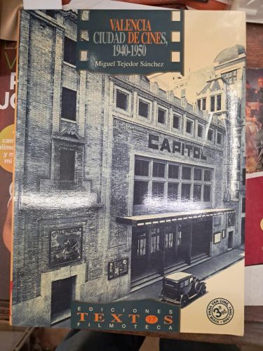 Portada del libro de VALENCIA CIUDAD DE CINES 1940-1950