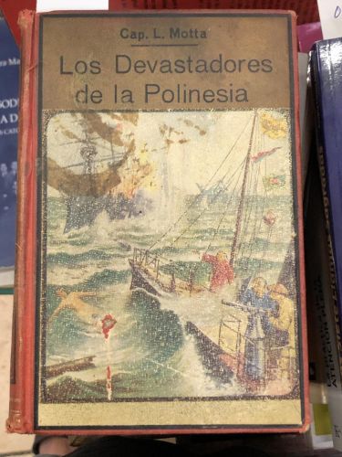 Portada del libro de LOS DEVASTADORES DE LA POLINESIA 