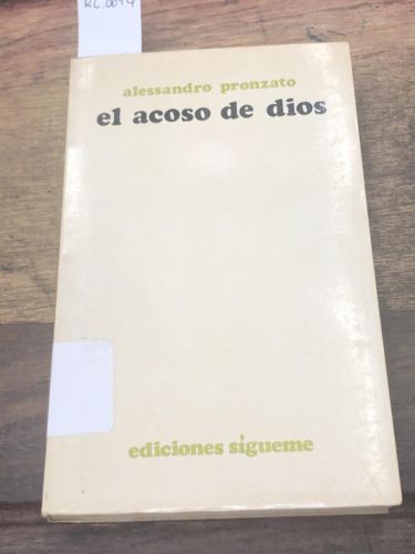 Portada del libro de EL ACOSO DE DIOS 